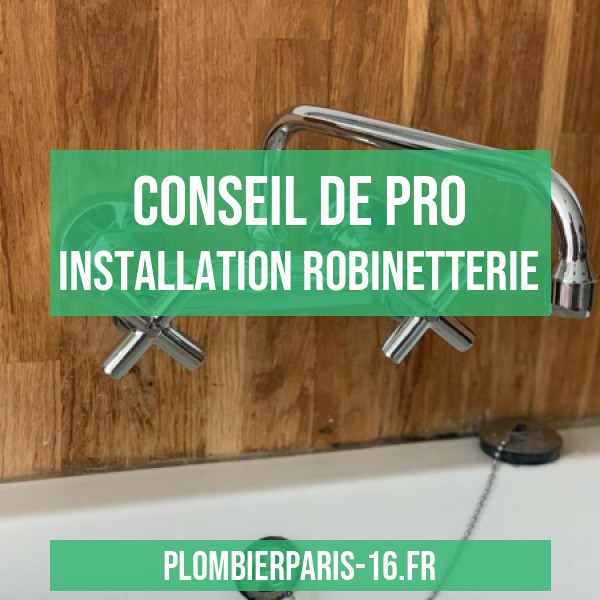 conseils pour installer un nouveau robinet