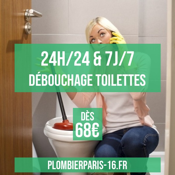 débouchage de WC