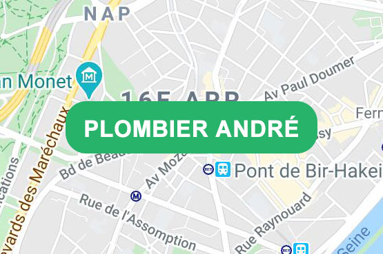 Plombier André à Paris 16