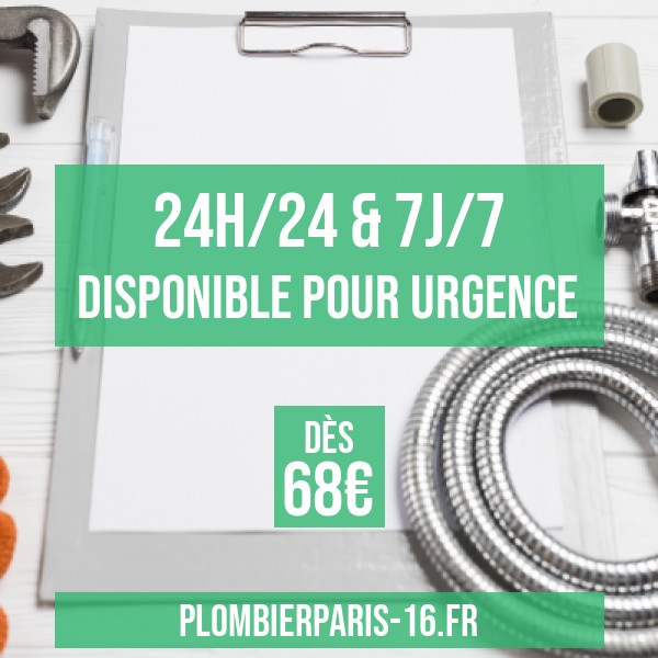 plombier Paris 16 24/7