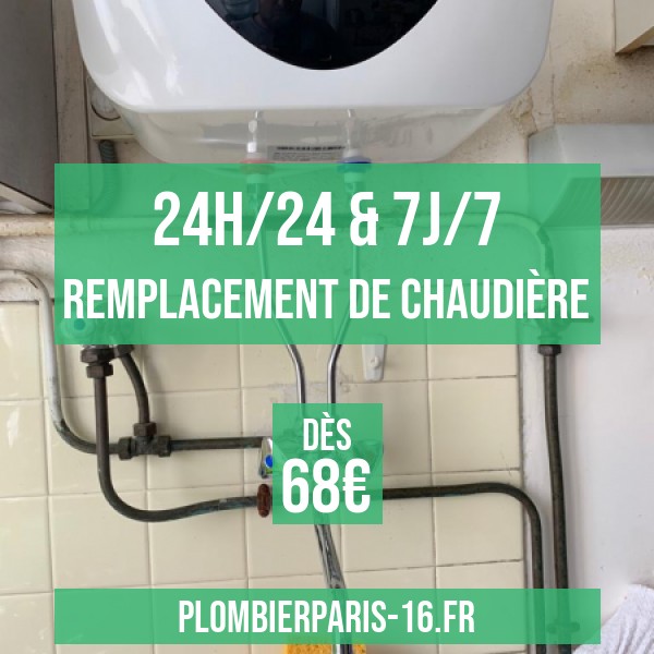 remplacement de chaudière