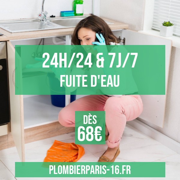 réparation fuite eau
